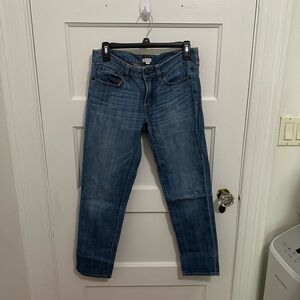 J. Crew Straight Leg Ankle Length Denim Pants - Size 28